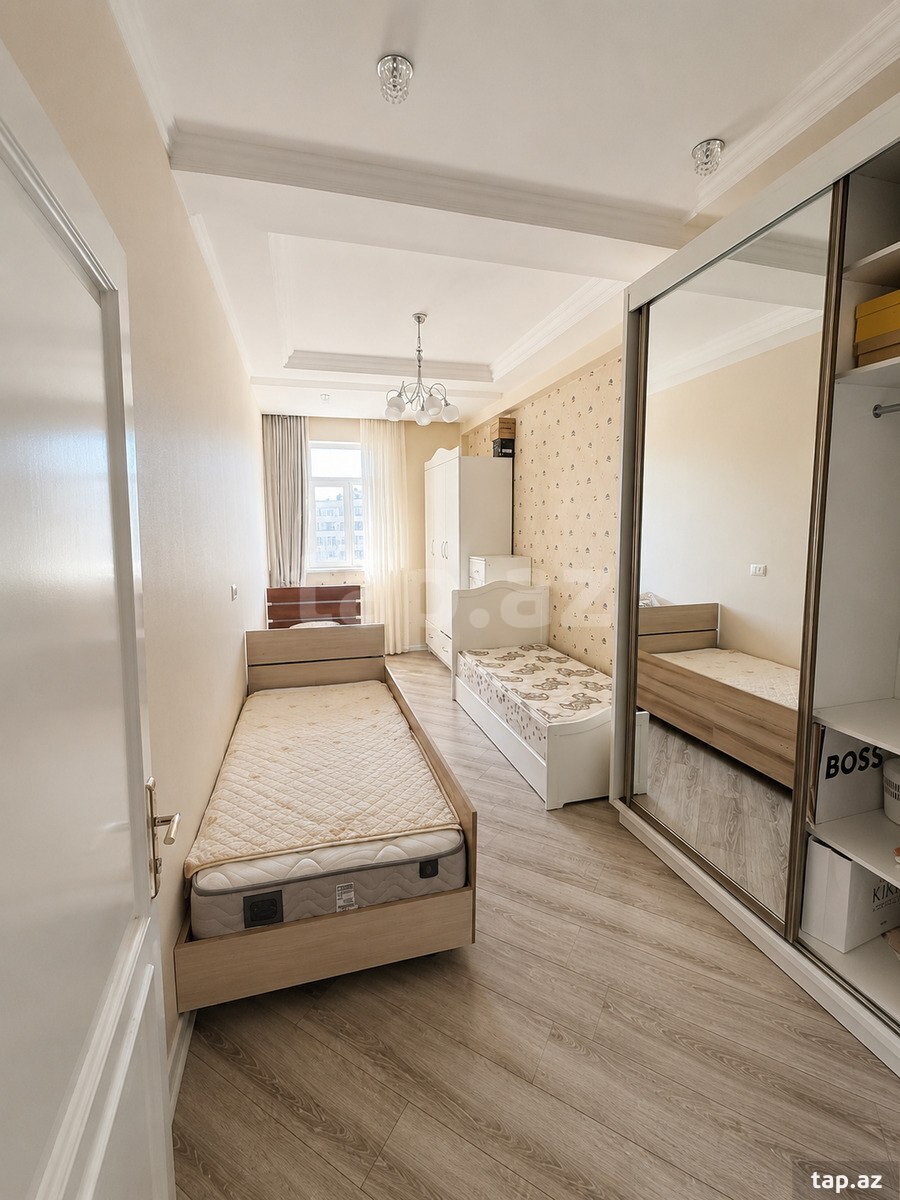 3-otaqlı yeni tikili kirayə verilir, Binəqədi r., 140 m²