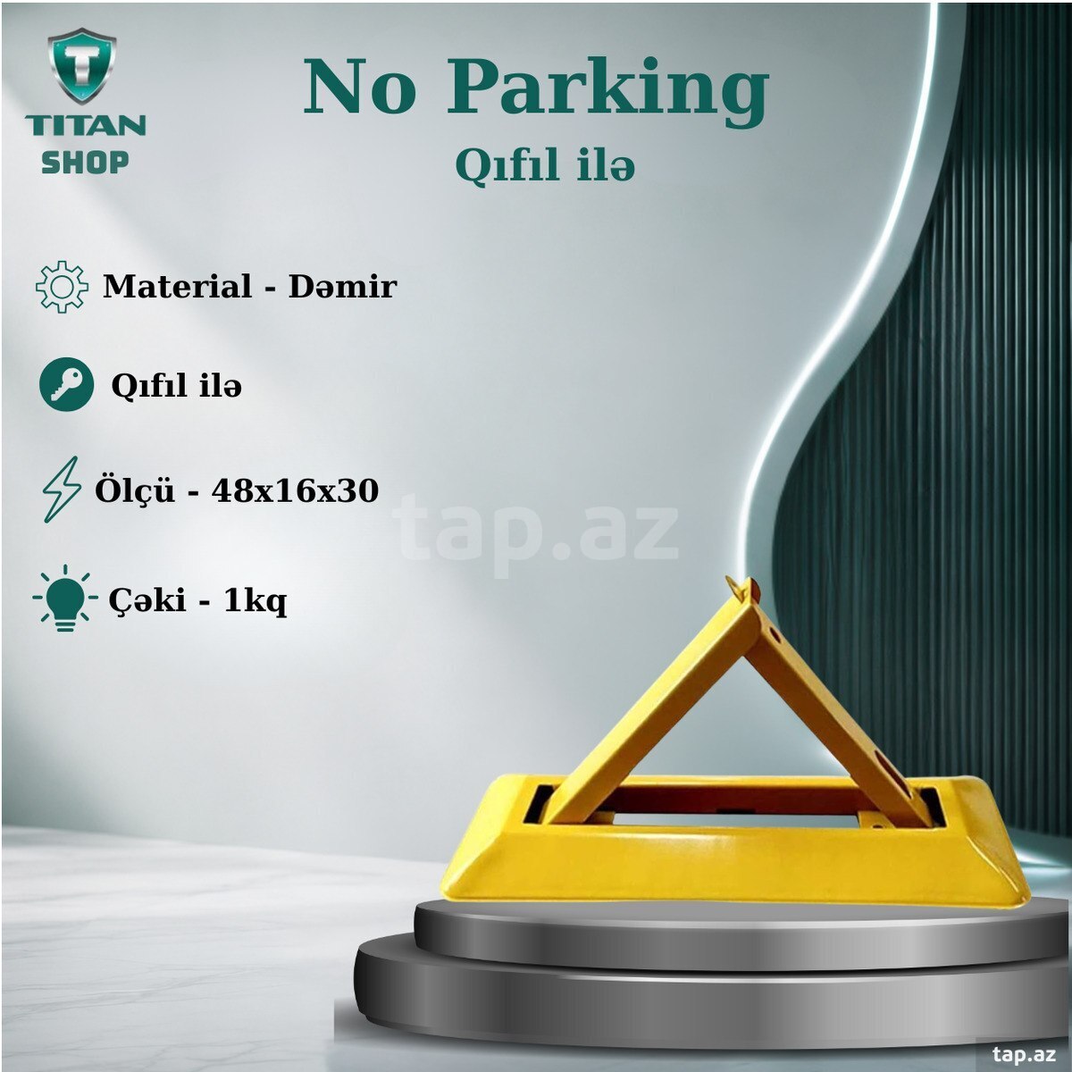 Qıfıllı no parking