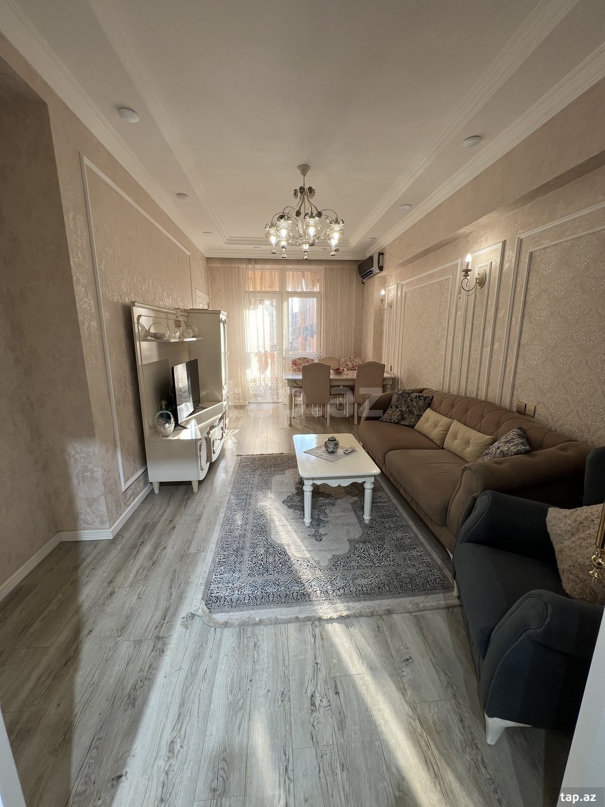 4-otaqlı yeni tikili, Babək pr., 81 m²
