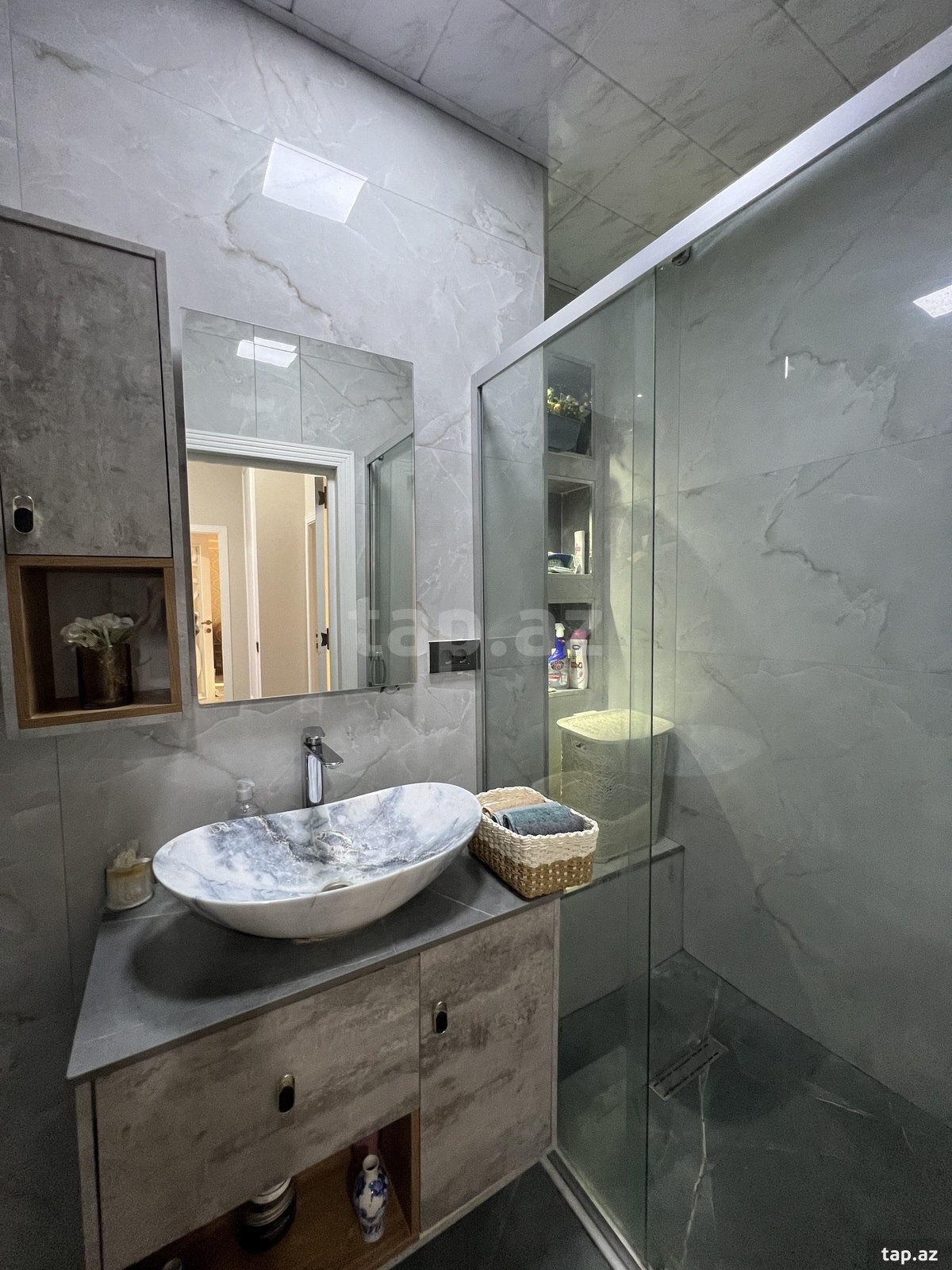 4-otaqlı yeni tikili, Babək pr., 81 m²