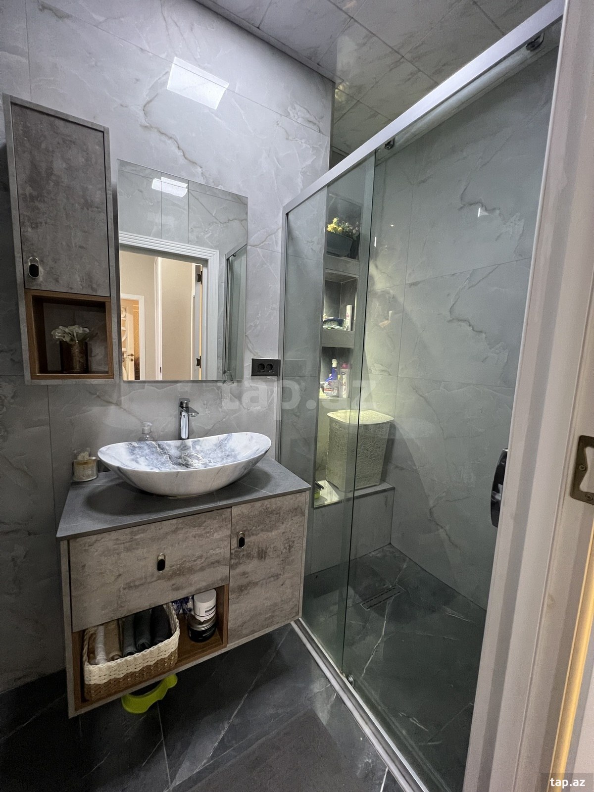 4-otaqlı yeni tikili, Babək pr., 81 m²
