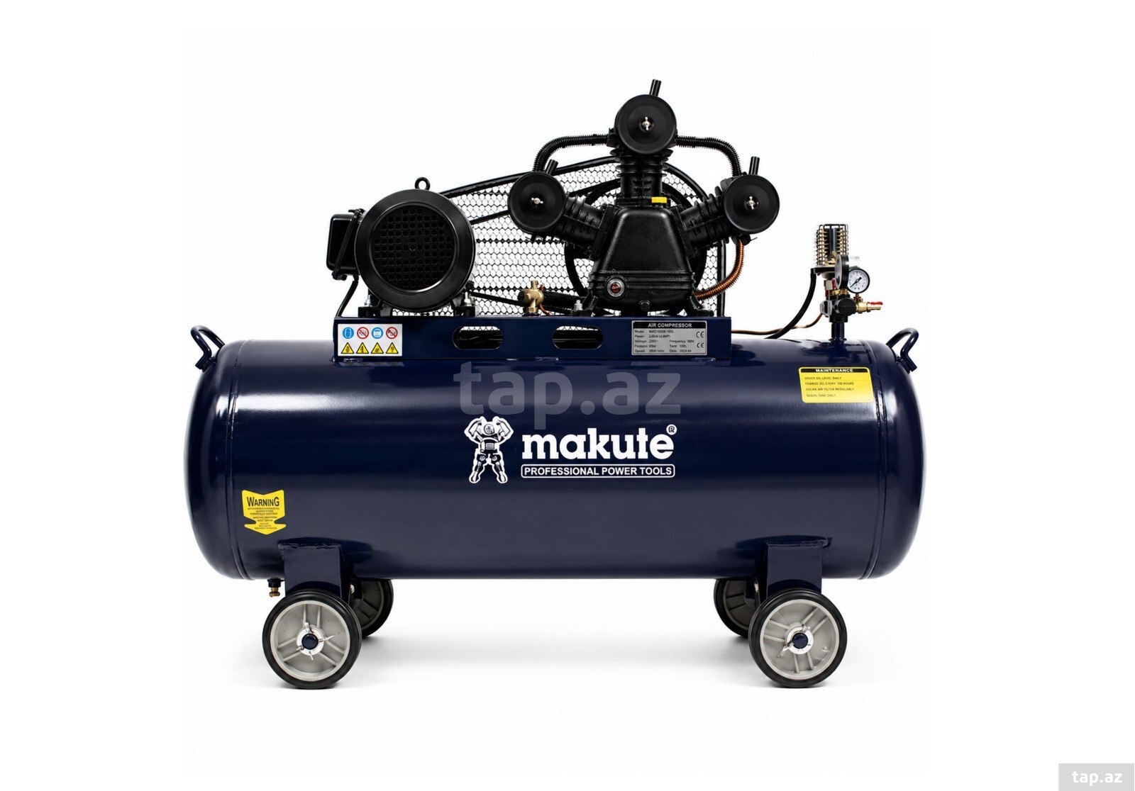 Makute hava kompressoru 200l ( 380Vt) Model: V-0.36 — 1