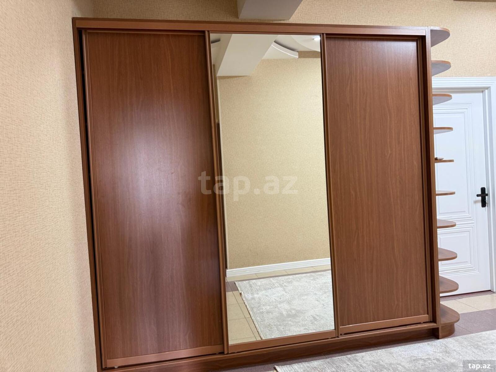 3-otaqlı yeni tikili kirayə verilir, N.Nərimanov m., 120 m²