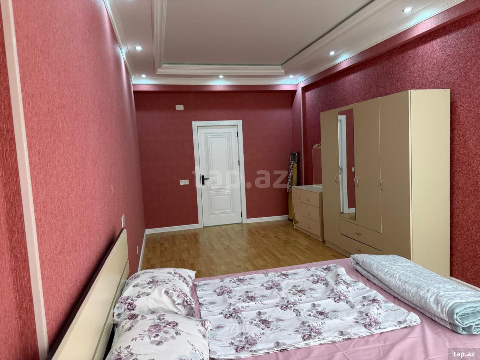 3-otaqlı yeni tikili kirayə verilir, N.Nərimanov m., 120 m²