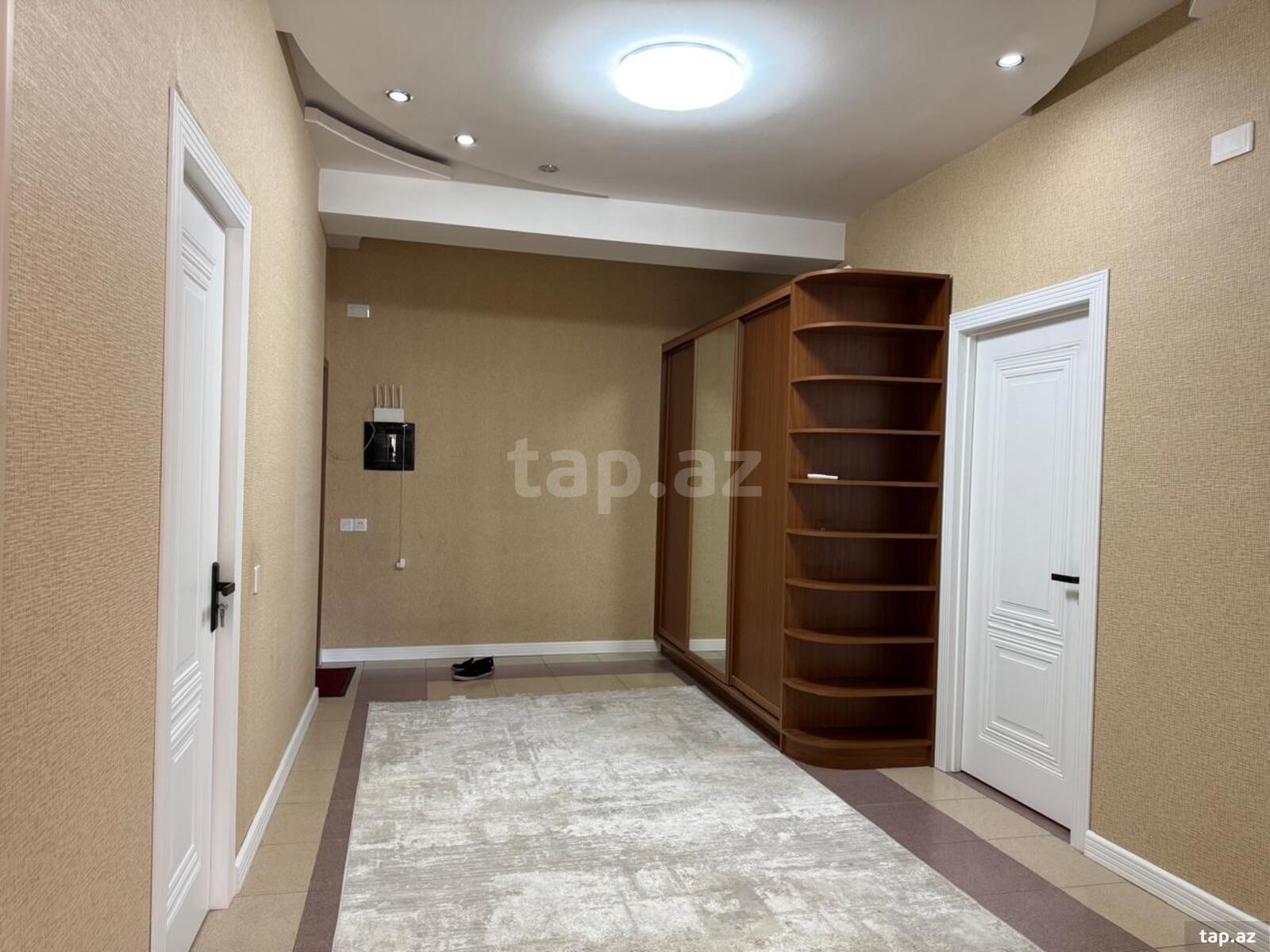 3-otaqlı yeni tikili kirayə verilir, N.Nərimanov m., 120 m²