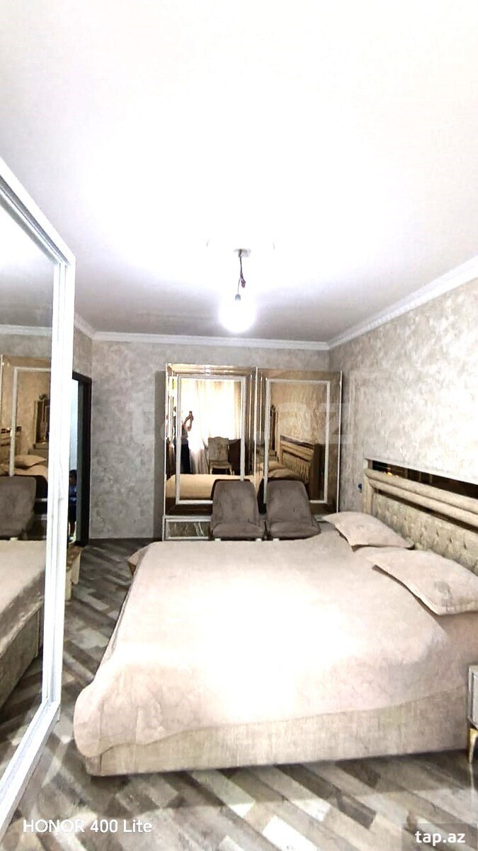 3-otaqlı mənzil, D.Bunyadzadə küç, 26, 70 m²