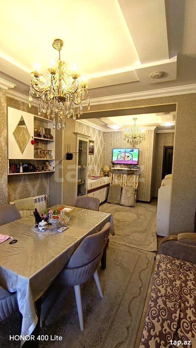 3-otaqlı mənzil, D.Bunyadzadə küç, 26, 70 m²