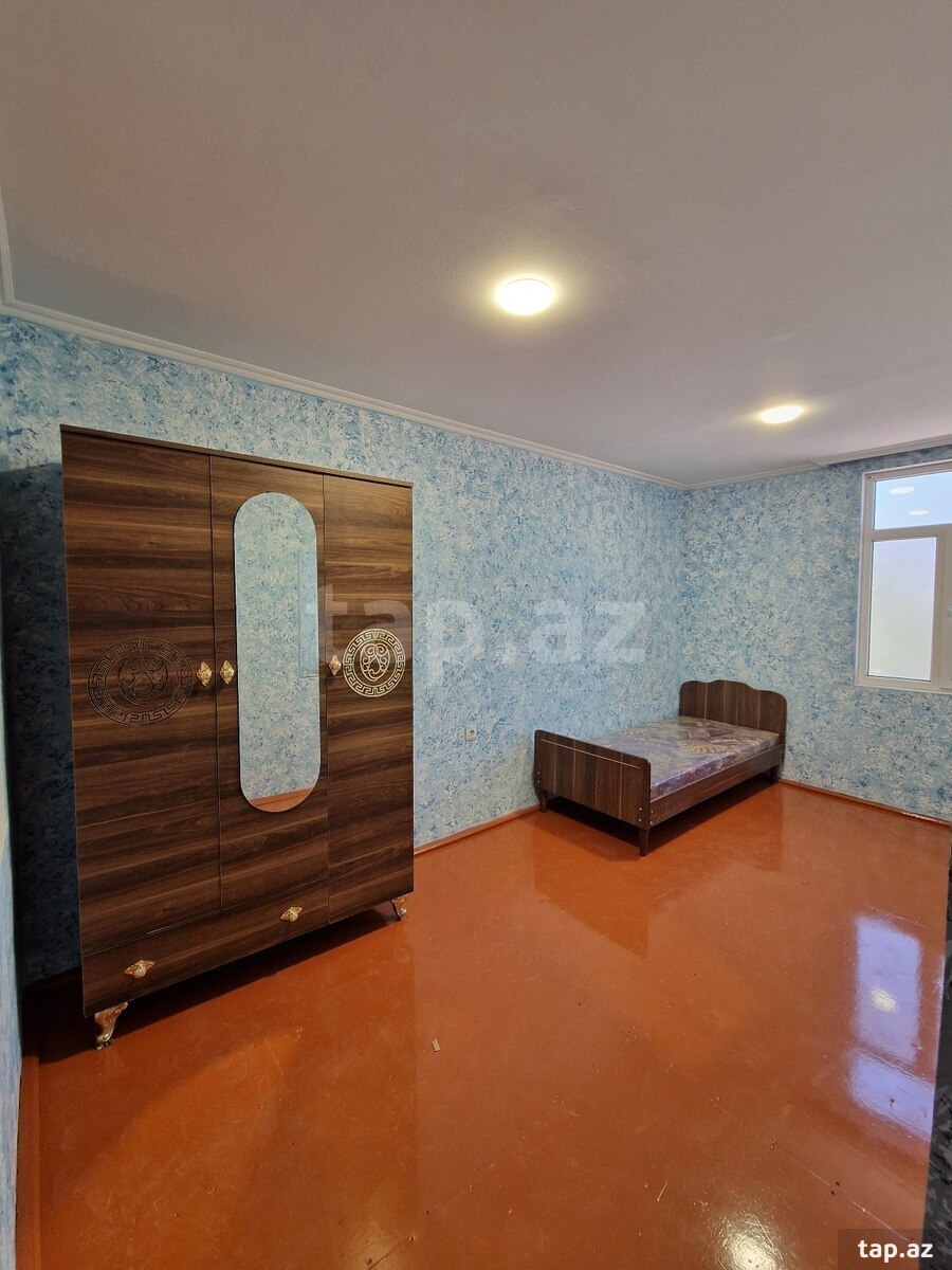 3-otaqlı mənzil kirayə verilir, Qazax r., 65 m²