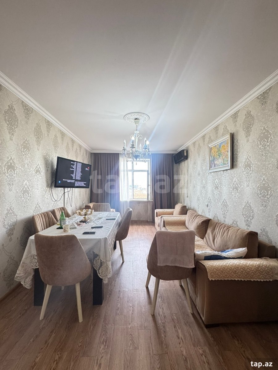 4-otaqlı mənzil, Hövsan, 75 m²