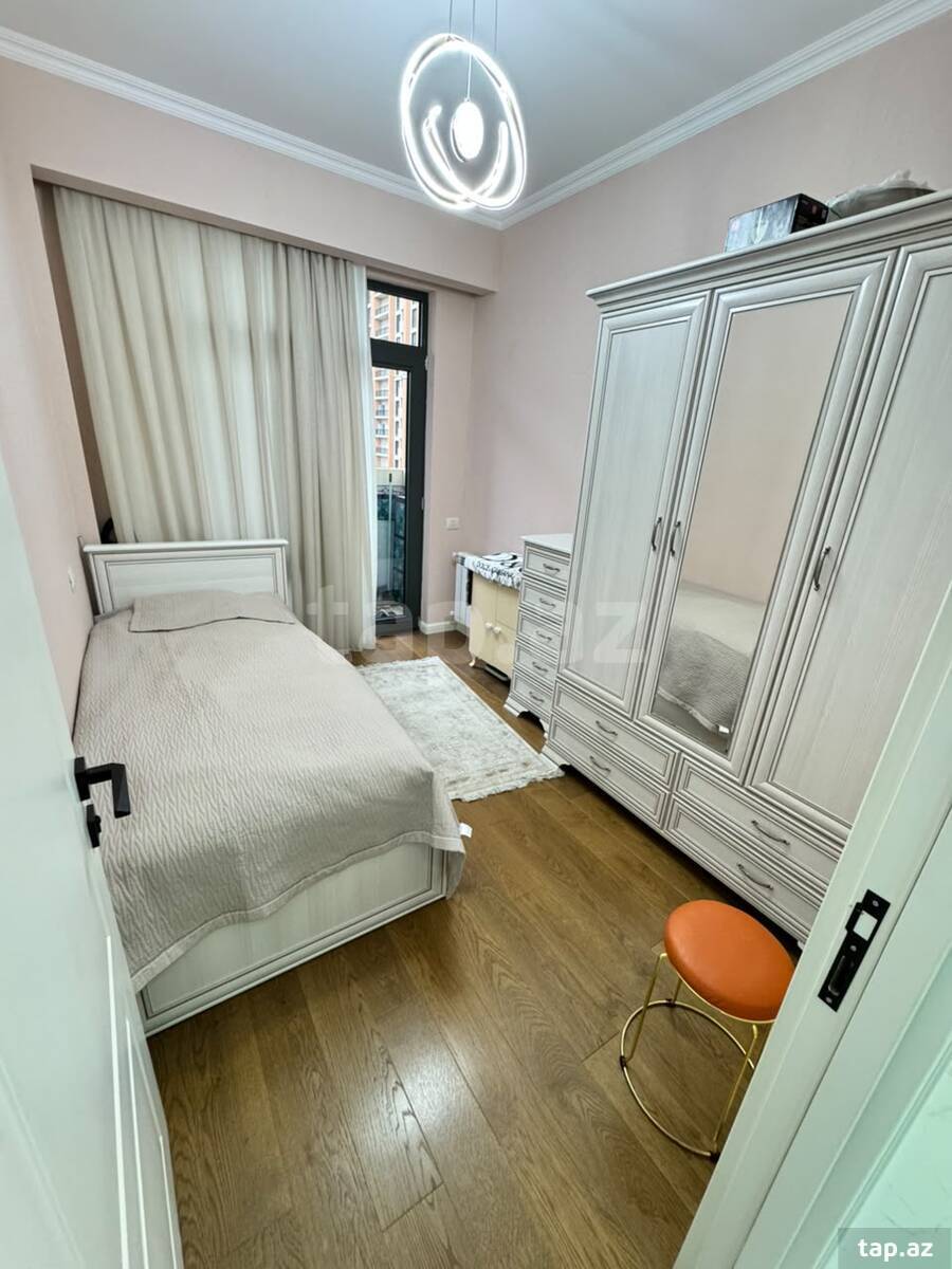 4-otaqlı yeni tikili, Yasamal r., 121 m²