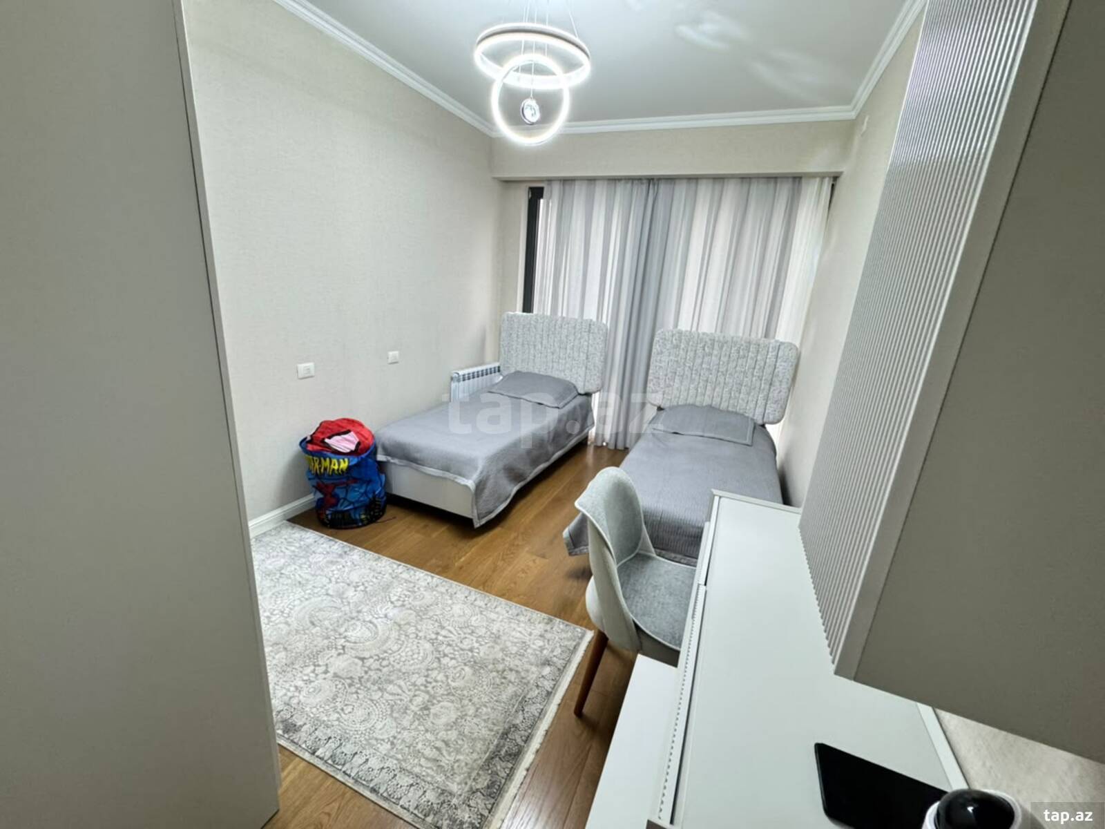 4-otaqlı yeni tikili, Yasamal r., 121 m²