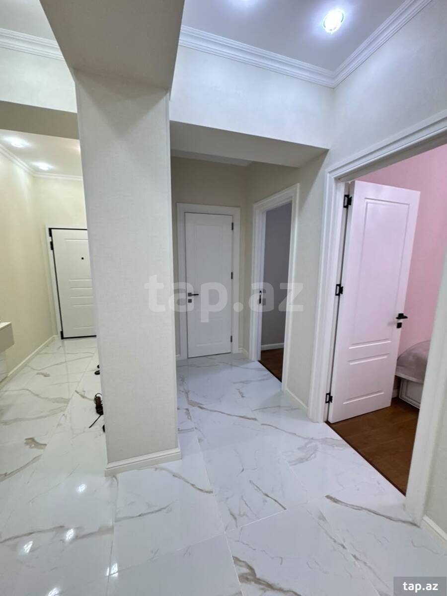 4-otaqlı yeni tikili, Yasamal r., 121 m²