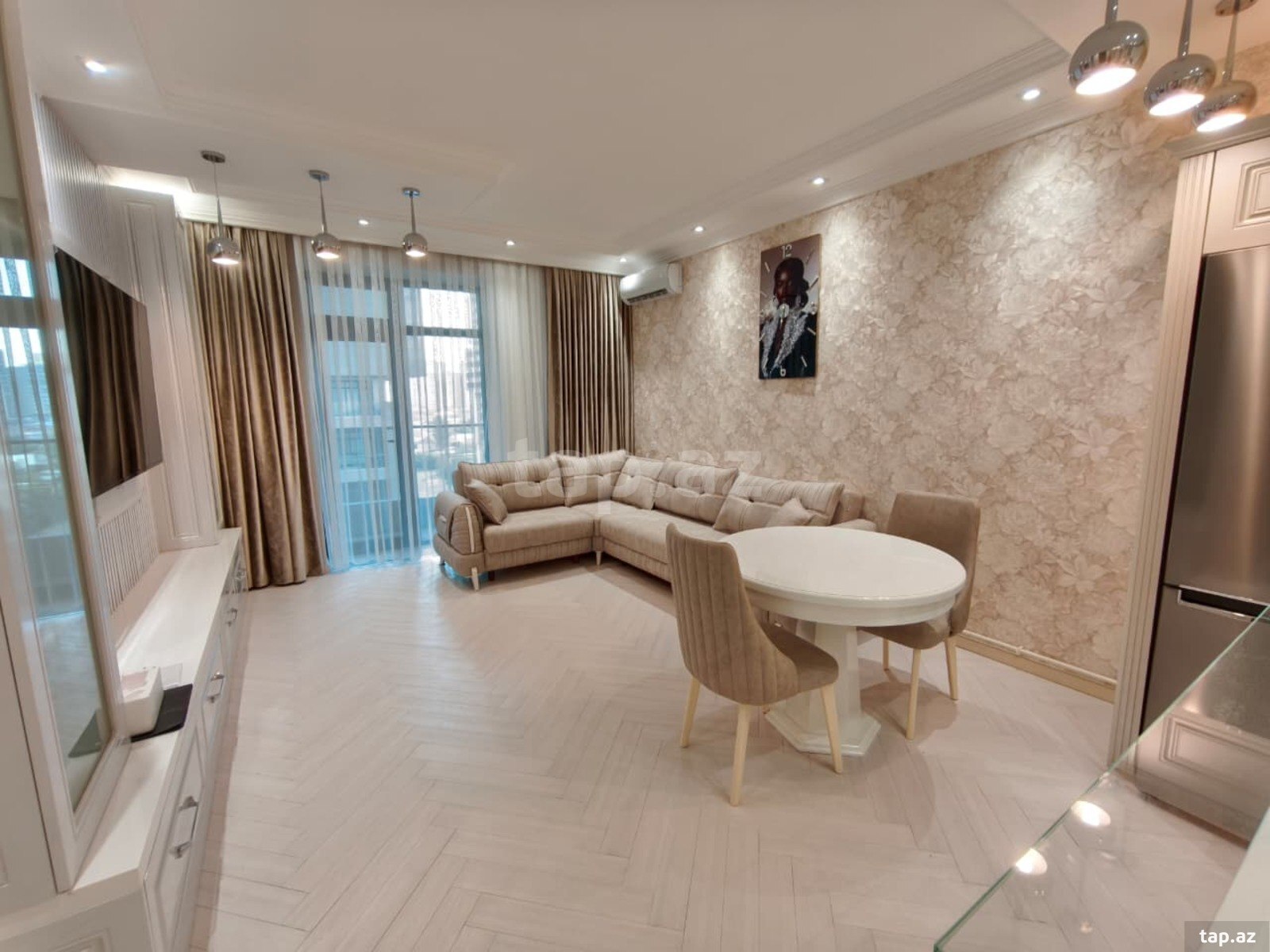 2-otaqlı yeni tikili kirayə verilir, Tbilisi pr., 60 m²