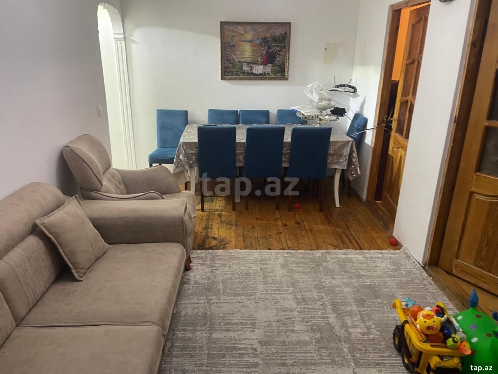 3-otaqlı mənzil, Nərimanov r., 47 m²