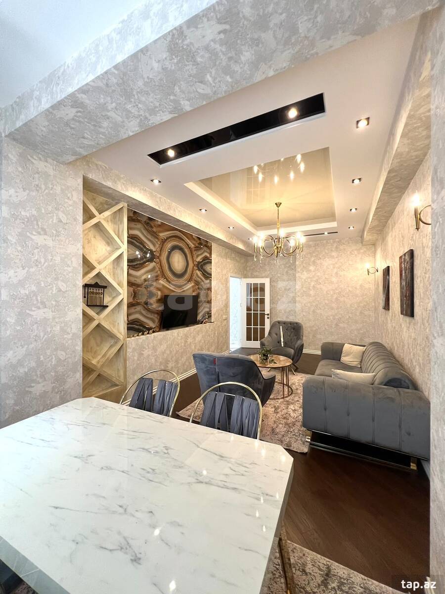2-otaqlı yeni tikili kirayə verilir, N.Nərimanov m., 70 m²