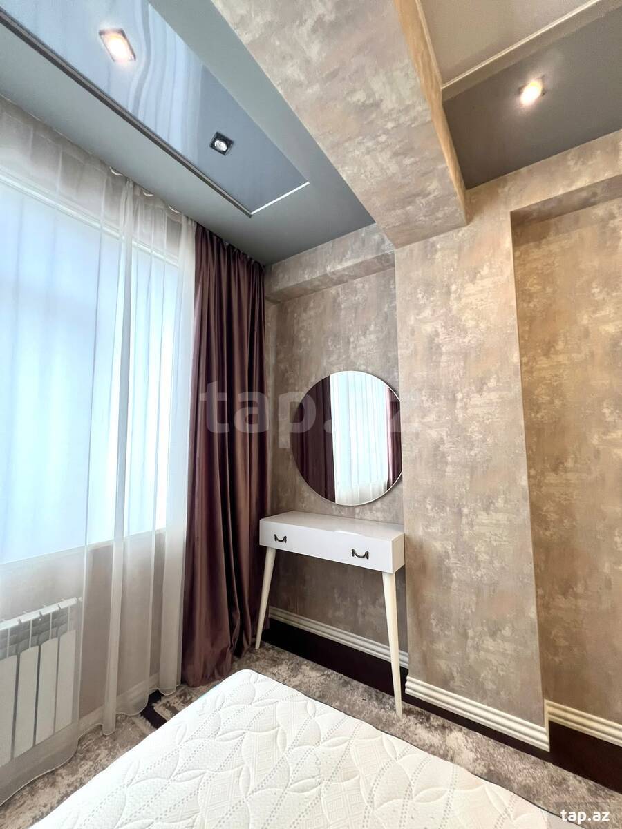 2-otaqlı yeni tikili kirayə verilir, N.Nərimanov m., 70 m²