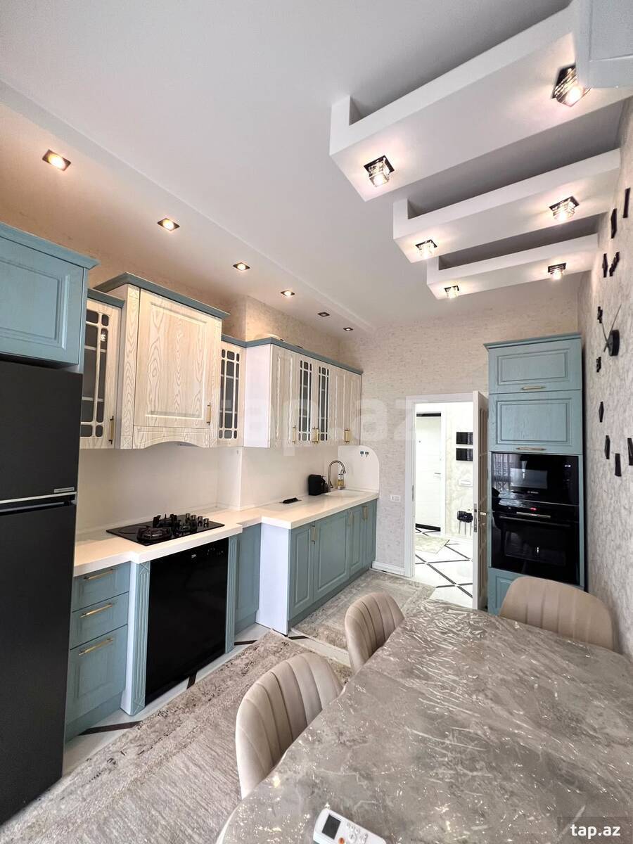 2-otaqlı yeni tikili kirayə verilir, N.Nərimanov m., 70 m²