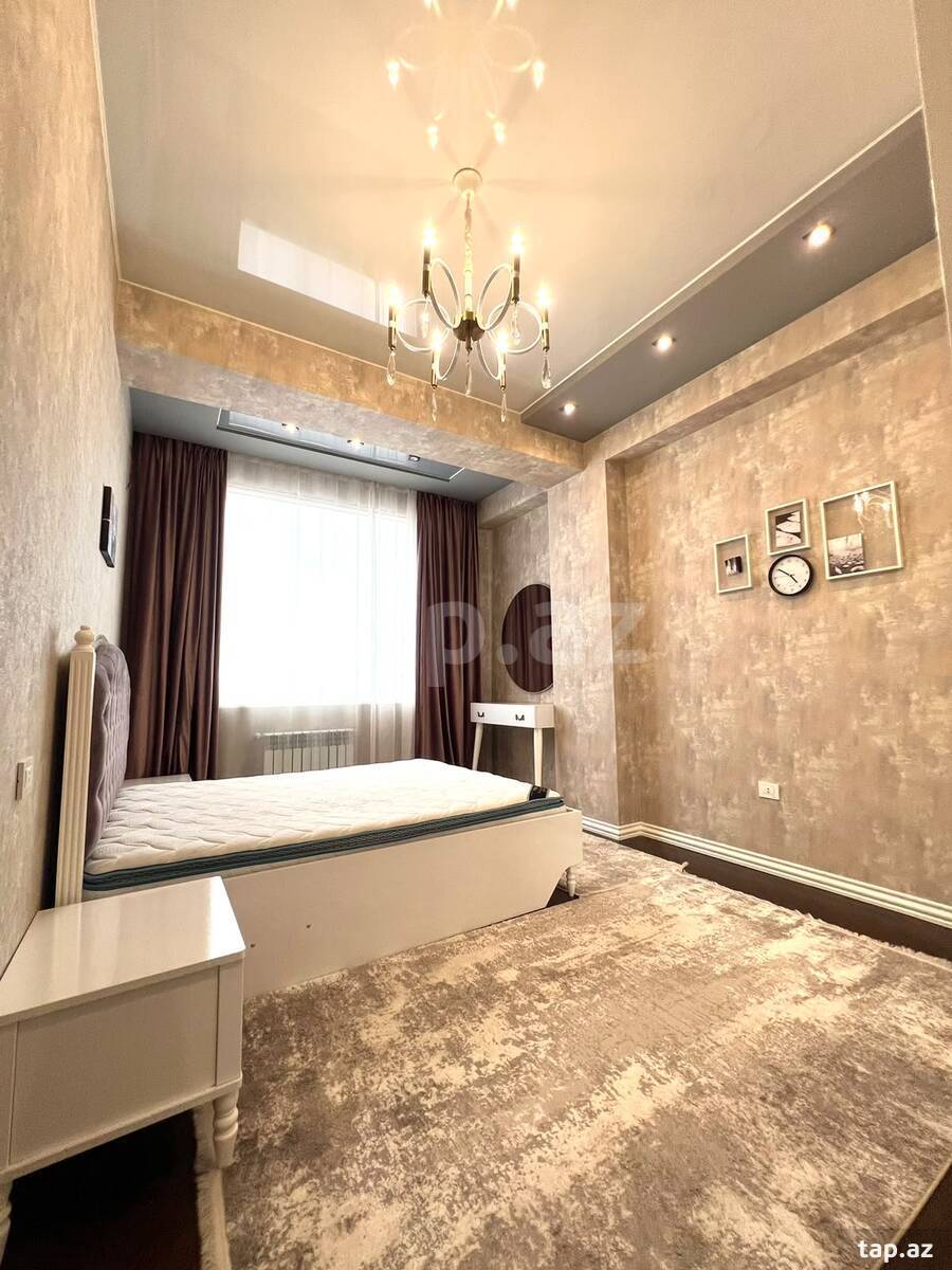 2-otaqlı yeni tikili kirayə verilir, N.Nərimanov m., 70 m²