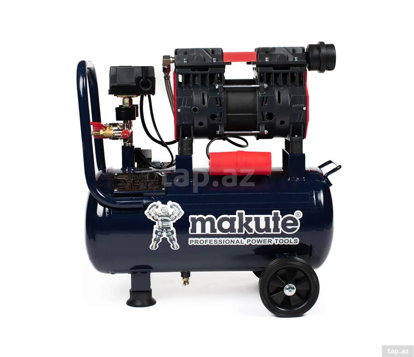 Makute hava kompressoru (yağsız/səssiz) 25l Model: MK-2825 — 1