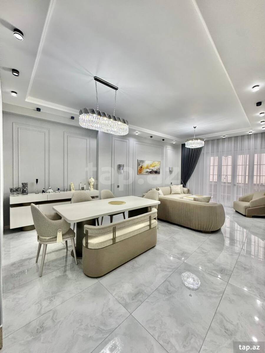 2-otaqlı yeni tikili, Binəqədi r., 90 m²