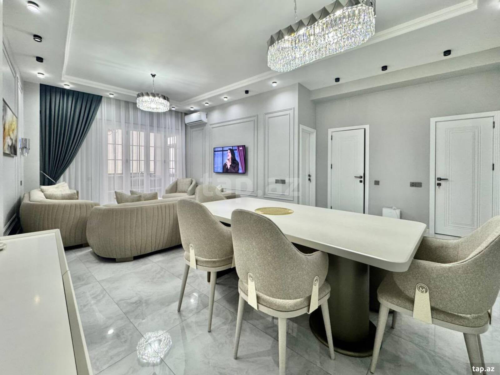 2-otaqlı yeni tikili, Binəqədi r., 90 m²