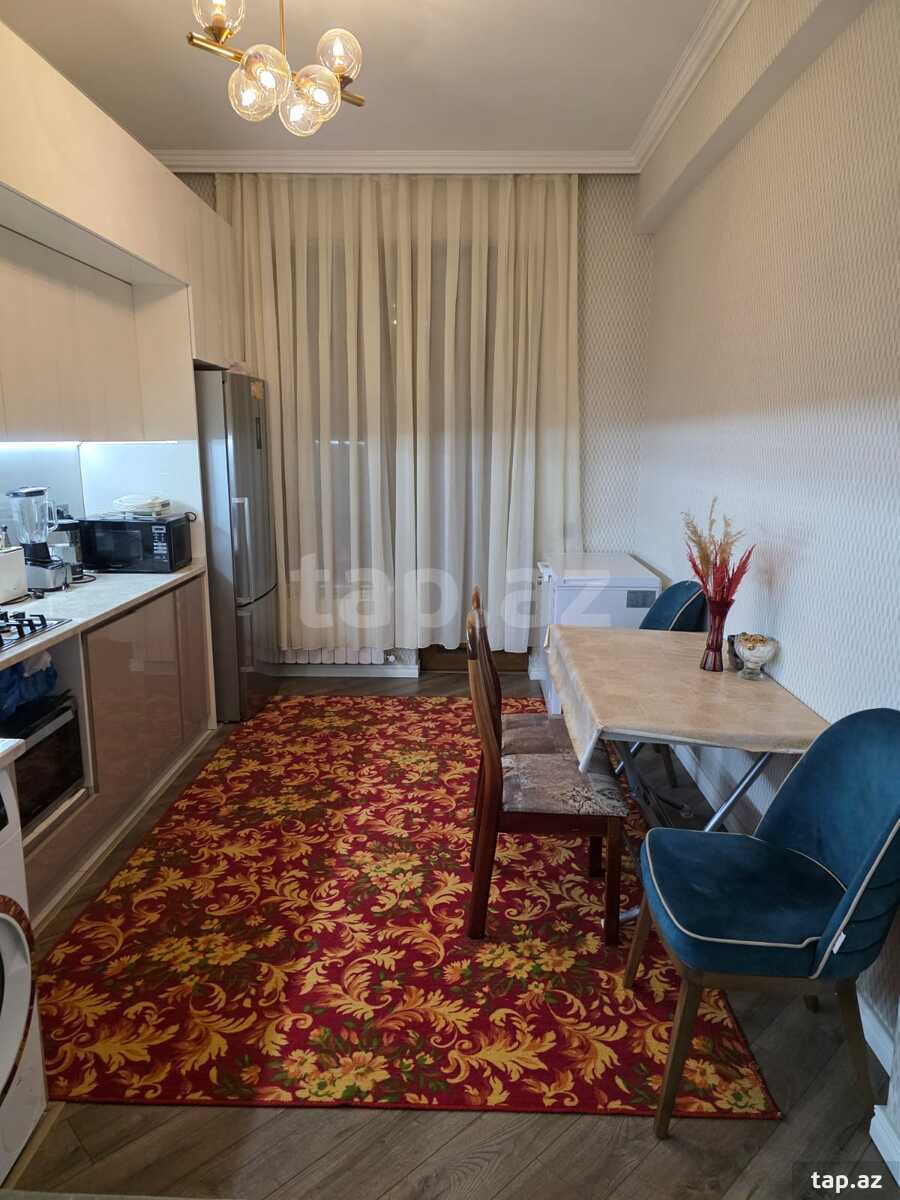 2-otaqlı yeni tikili kirayə verilir, N.Nərimanov m., 85 m²