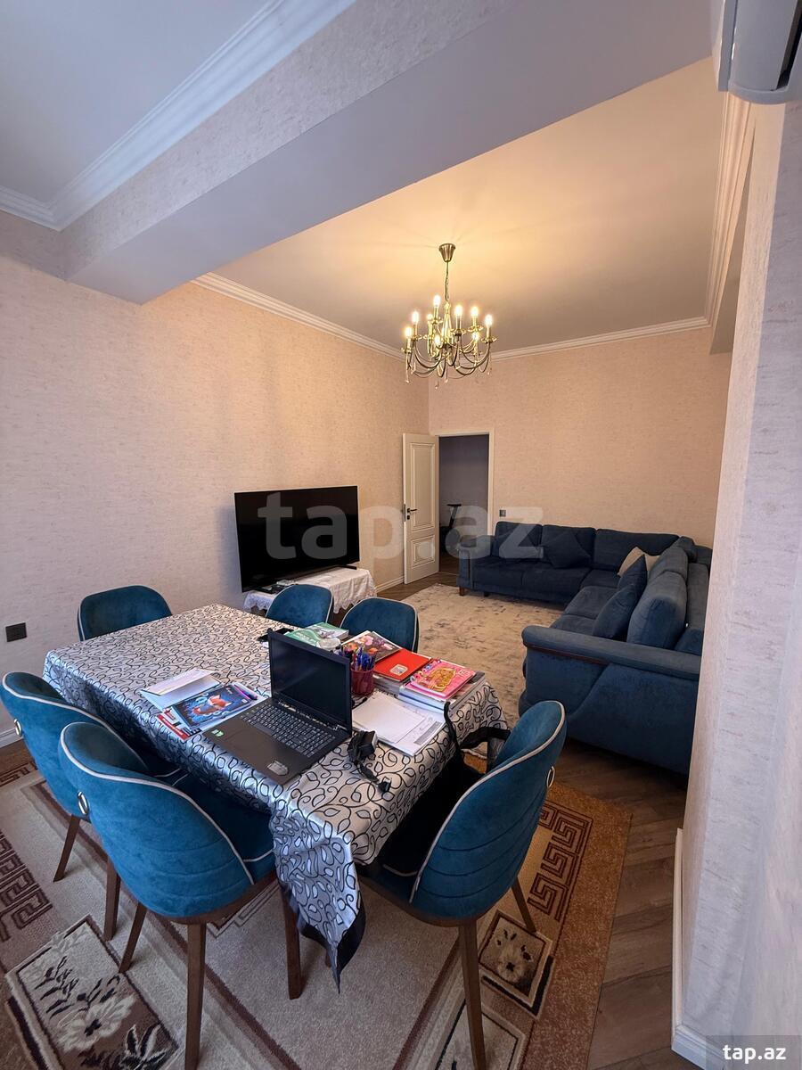 2-otaqlı yeni tikili kirayə verilir, N.Nərimanov m., 85 m²