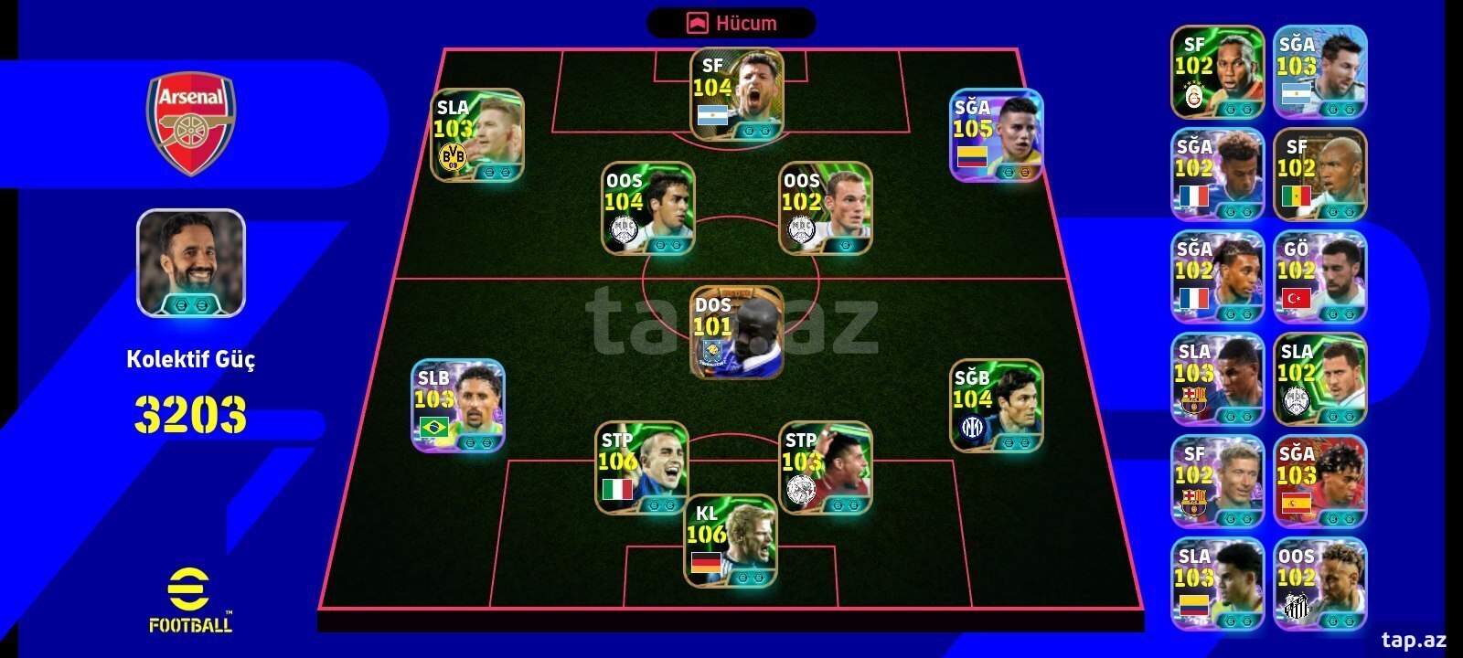 Efootball oyunu
