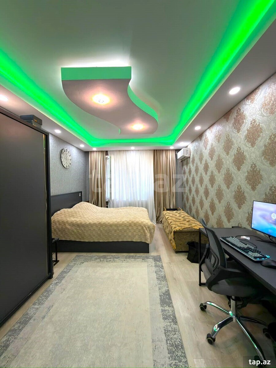 3-otaqlı mənzil, Neftçilər m., 70 m²