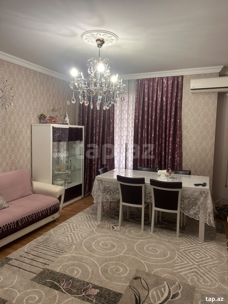2-otaqlı yeni tikili, Abşeron r., 70 m²