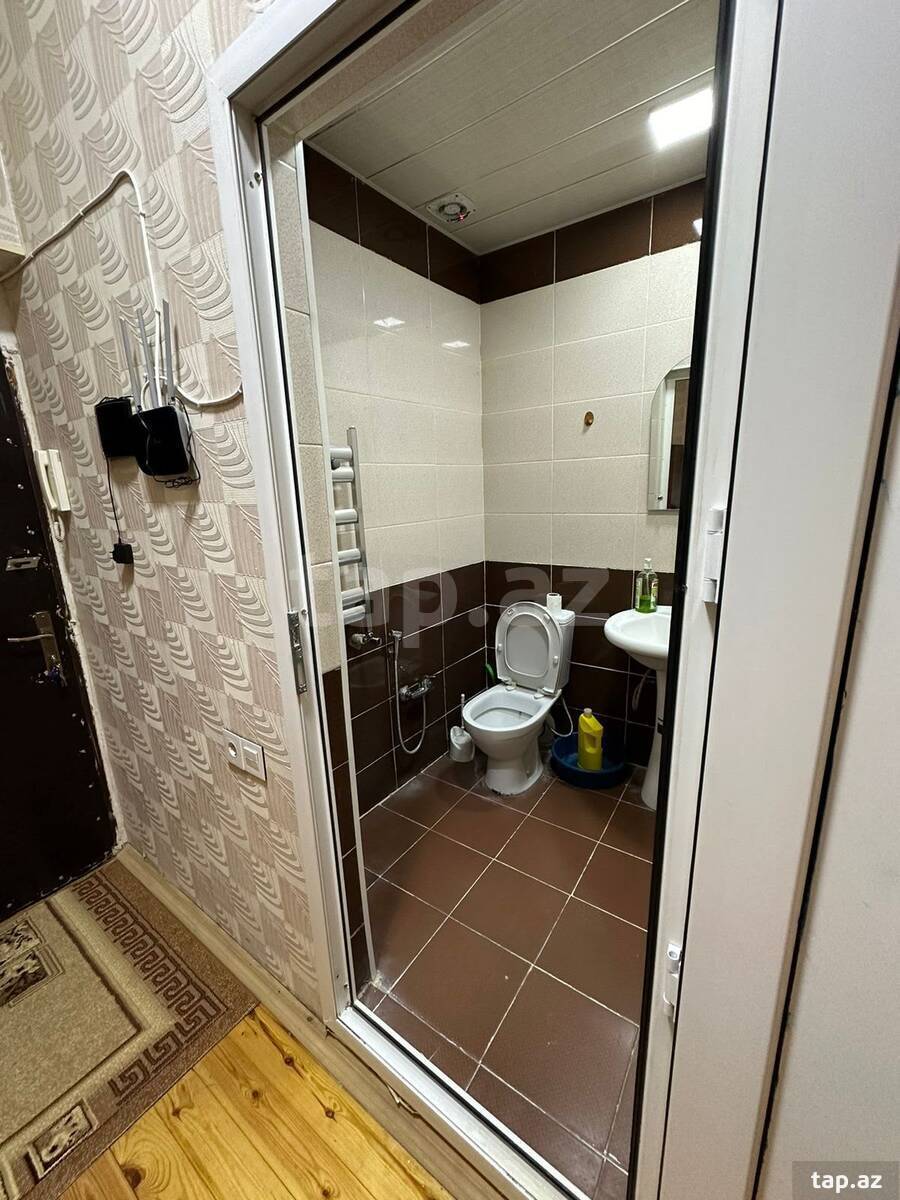 1-otaqlı yeni tikili kirayə verilir, İnşaatçılar m., 65 m²