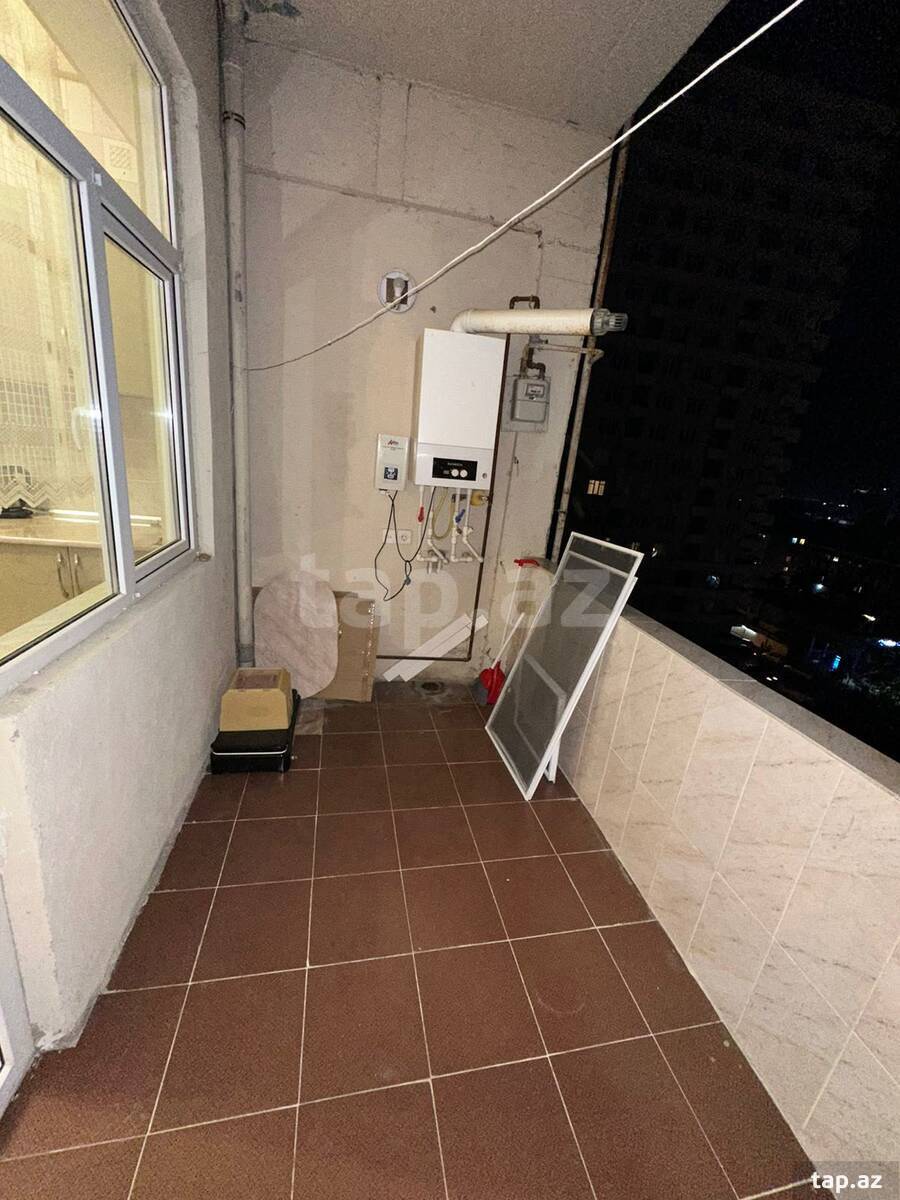 1-otaqlı yeni tikili kirayə verilir, İnşaatçılar m., 65 m²