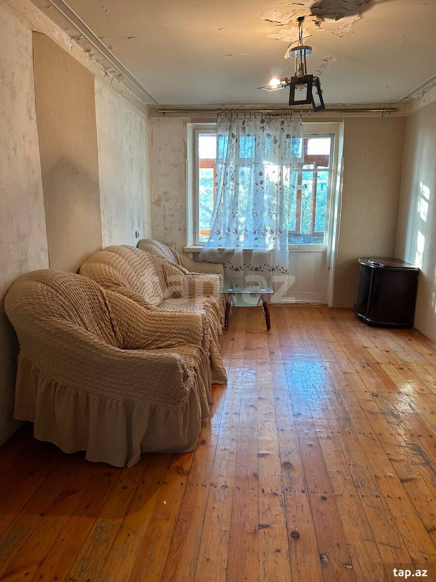 2-otaqlı mənzil kirayə verilir, A. Neymətulla küç., 55 m²