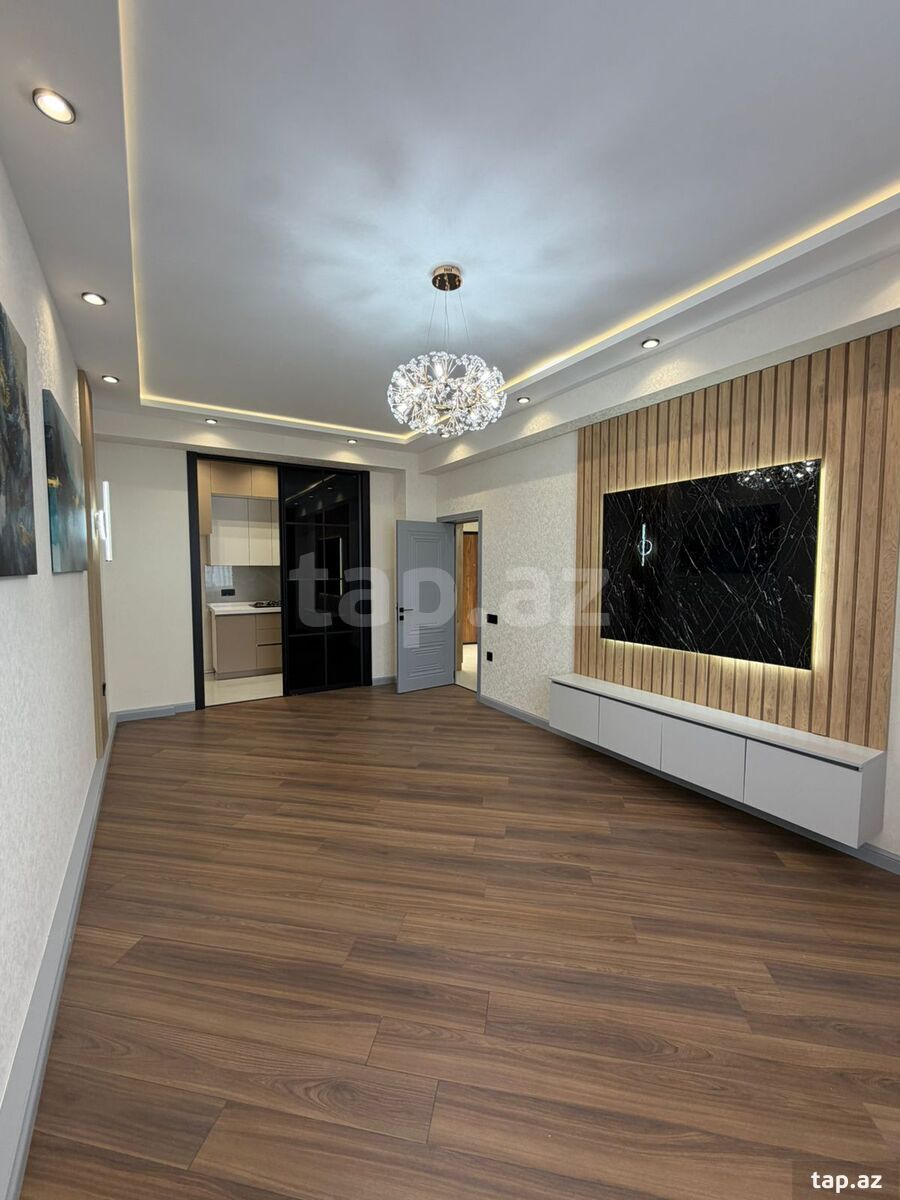 3-otaqlı yeni tikili, Əhmədli m., 80 m²