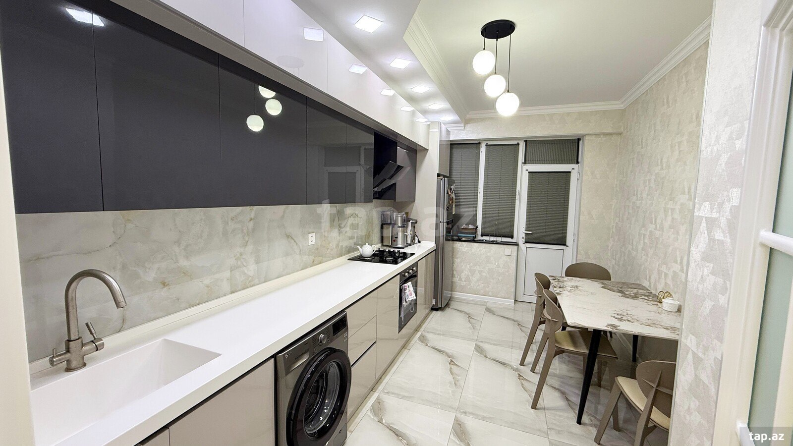 3-otaqlı yeni tikili, Mir Cəlal küç., 128 m²
