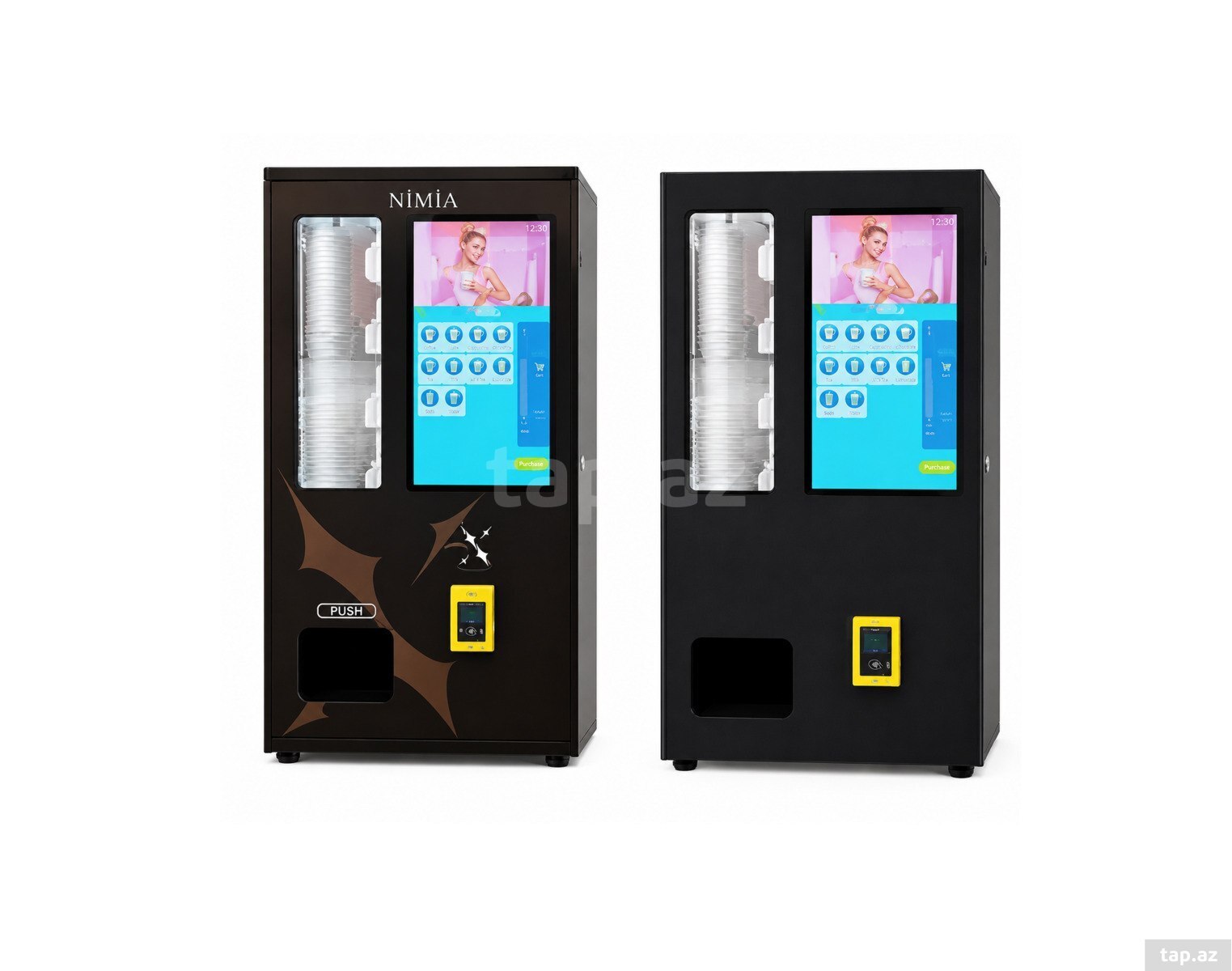 Divara quraşdırılan smart vending aparatı Double Grace DG-WM-21 — 1