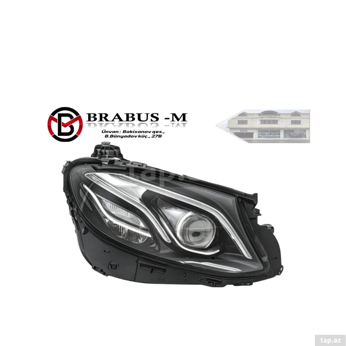 "Mercedes W213" LED faraları