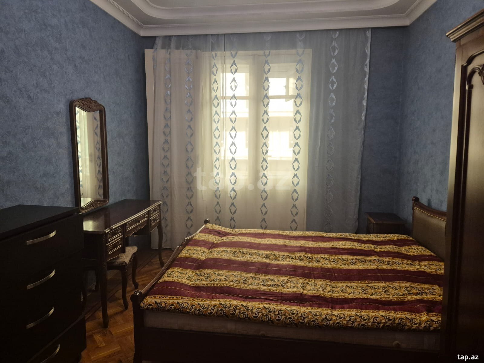 3-otaqlı mənzil kirayə verilir, Əhmədbəy Ağaoğlu küç., 90 m²