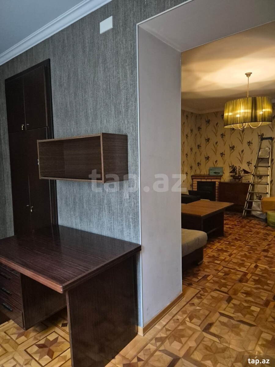 3-otaqlı mənzil kirayə verilir, Əhmədbəy Ağaoğlu küç., 90 m²