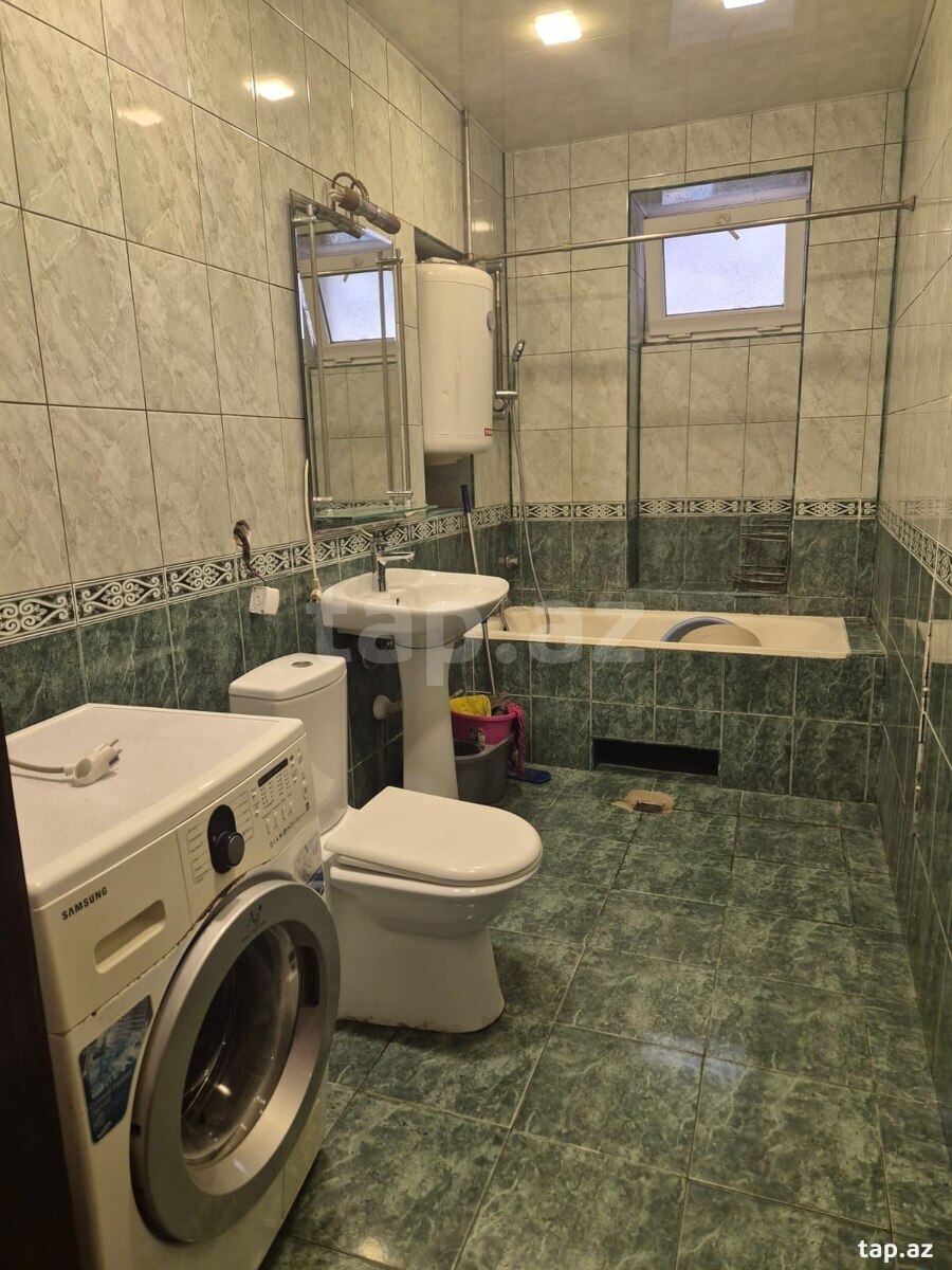 3-otaqlı mənzil kirayə verilir, Əhmədbəy Ağaoğlu küç., 90 m²