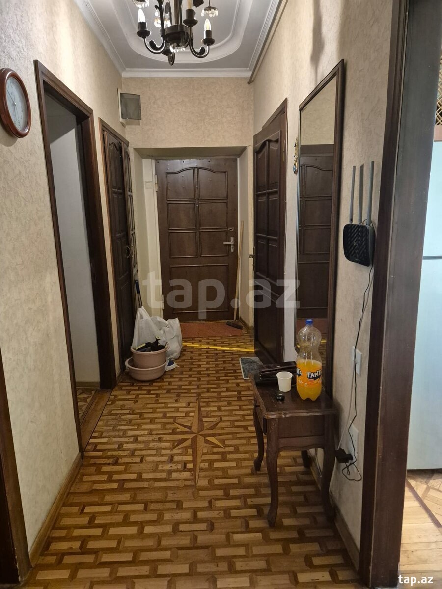 3-otaqlı mənzil kirayə verilir, Əhmədbəy Ağaoğlu küç., 90 m²