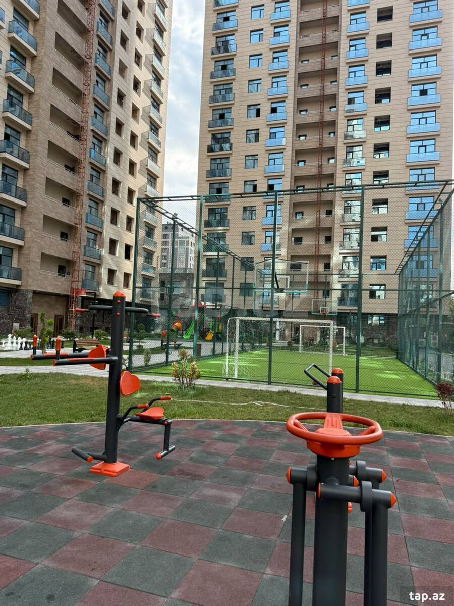 3-otaqlı yeni tikili kirayə verilir, Nəsimi r., 120 m²