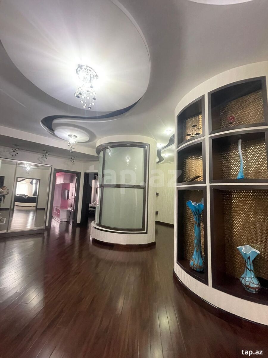 3-otaqlı yeni tikili, Nəsimi r., 158 m²