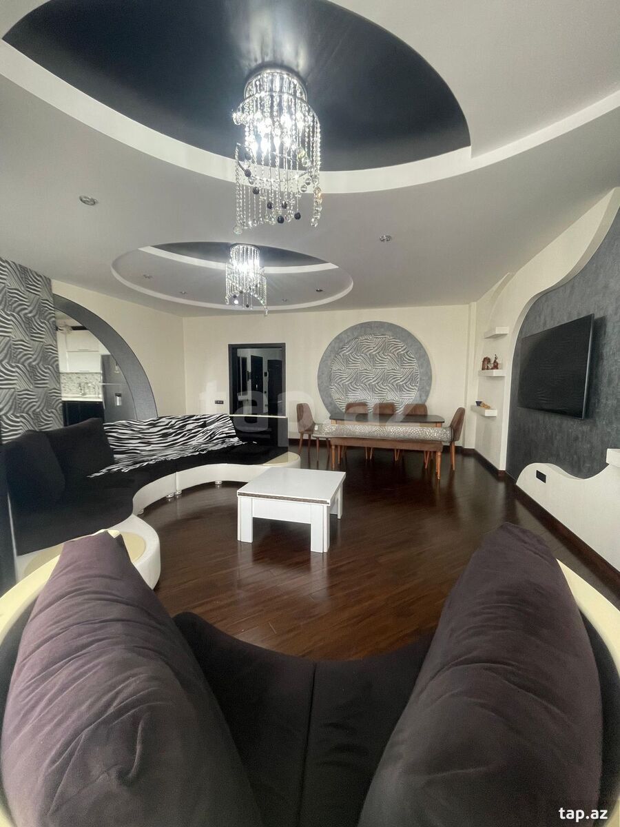 3-otaqlı yeni tikili, Nəsimi r., 158 m²