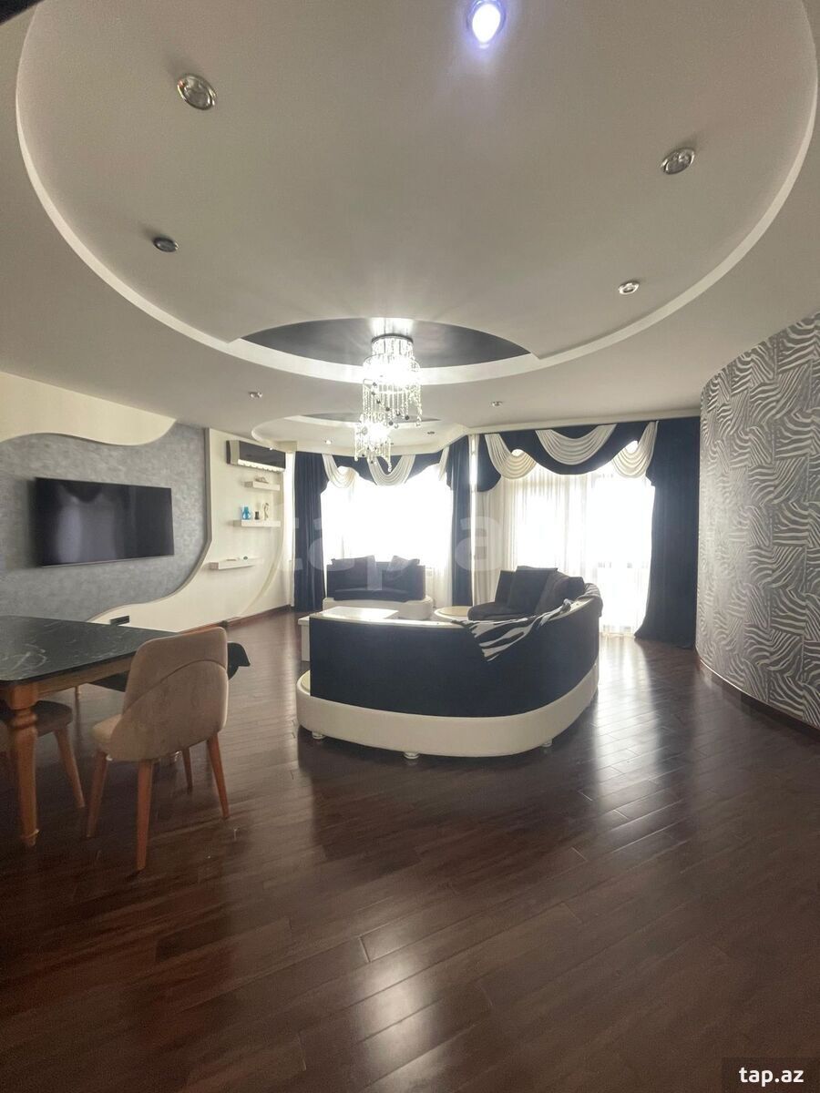 3-otaqlı yeni tikili, Nəsimi r., 158 m²