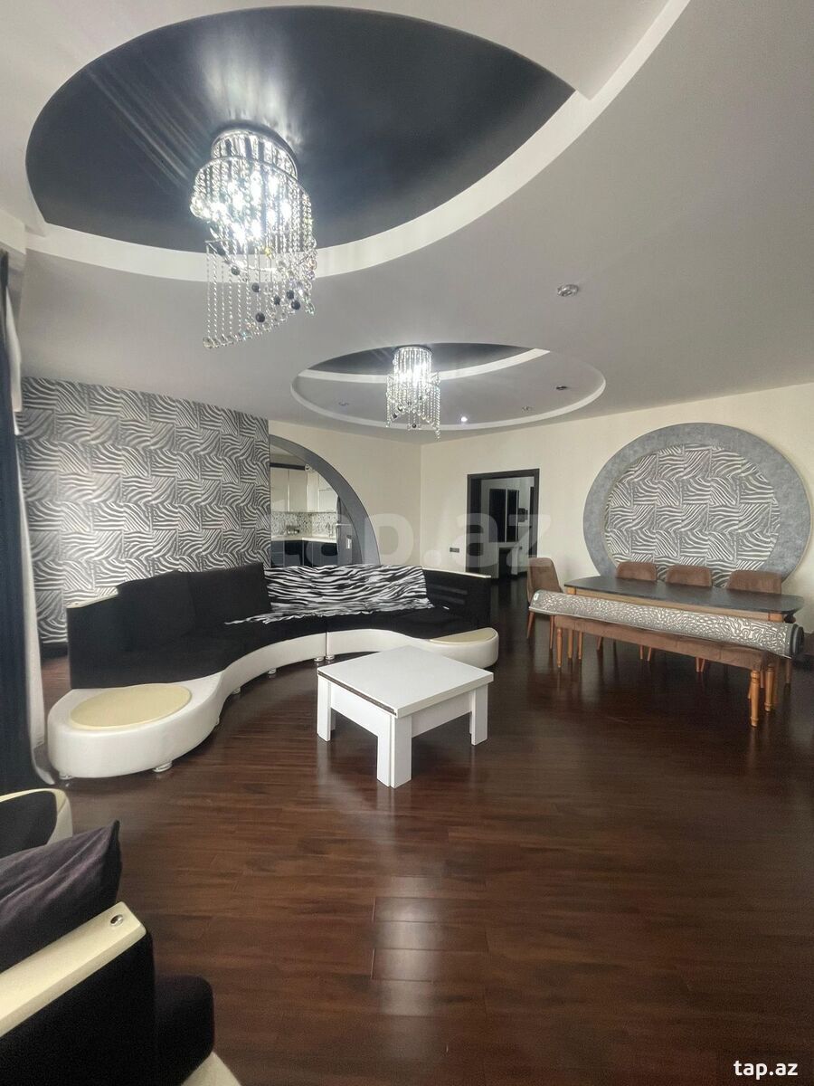 3-otaqlı yeni tikili, Nəsimi r., 158 m²