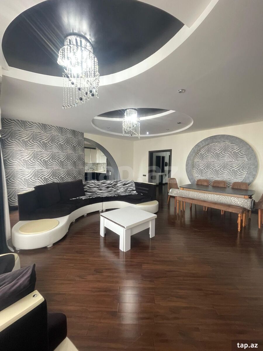 3-otaqlı yeni tikili, Nəsimi r., 158 m²
