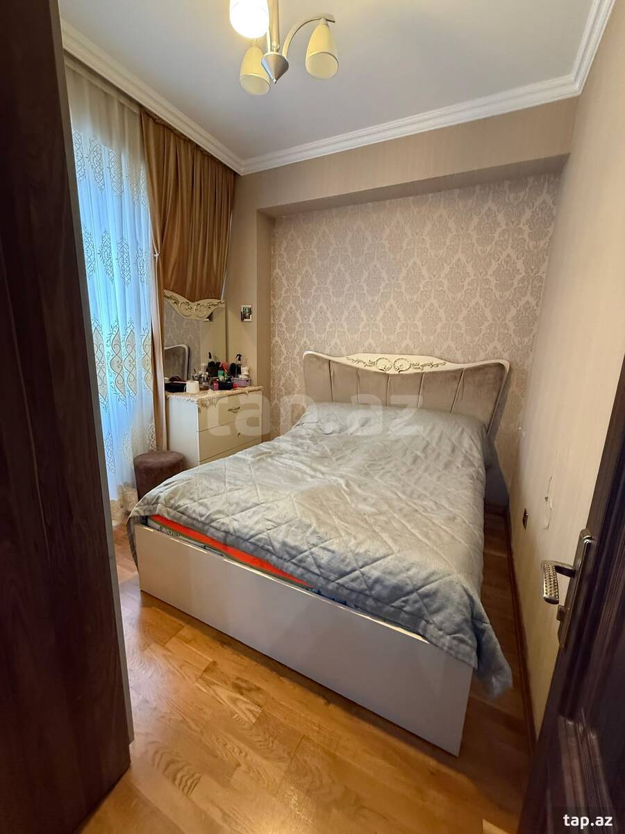 3-otaqlı yeni tikili, Qara Qarayev m., 78 m²
