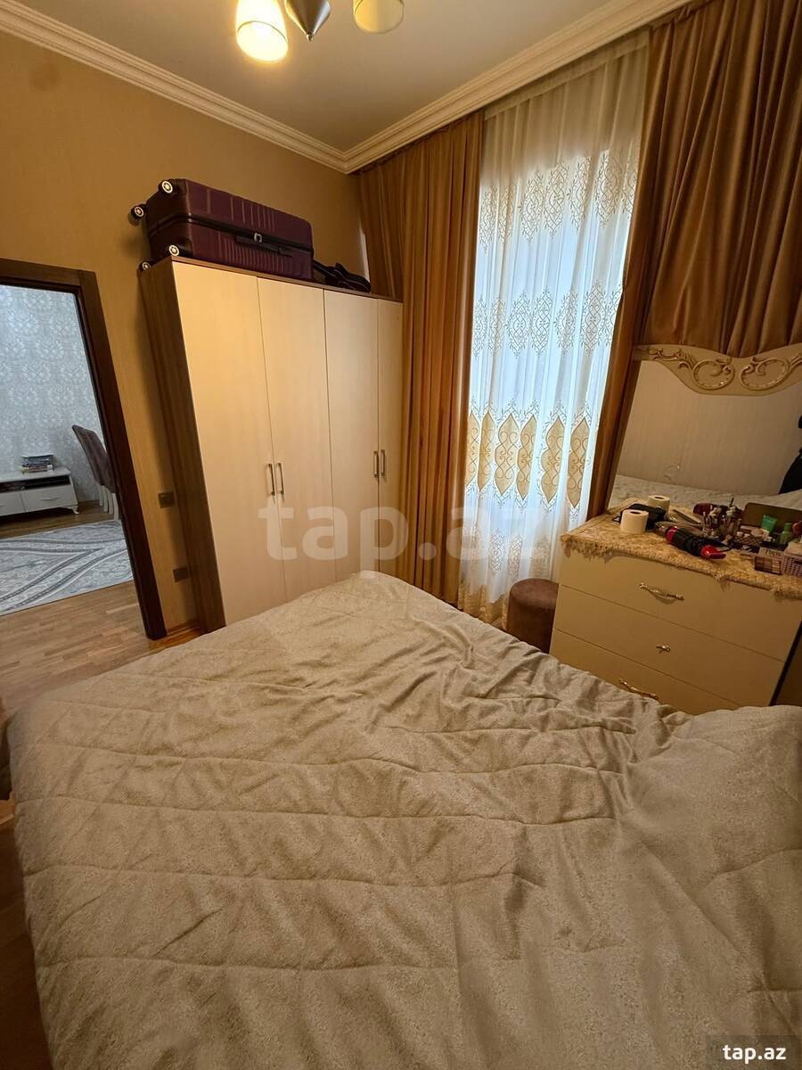 3-otaqlı yeni tikili, Qara Qarayev m., 78 m²