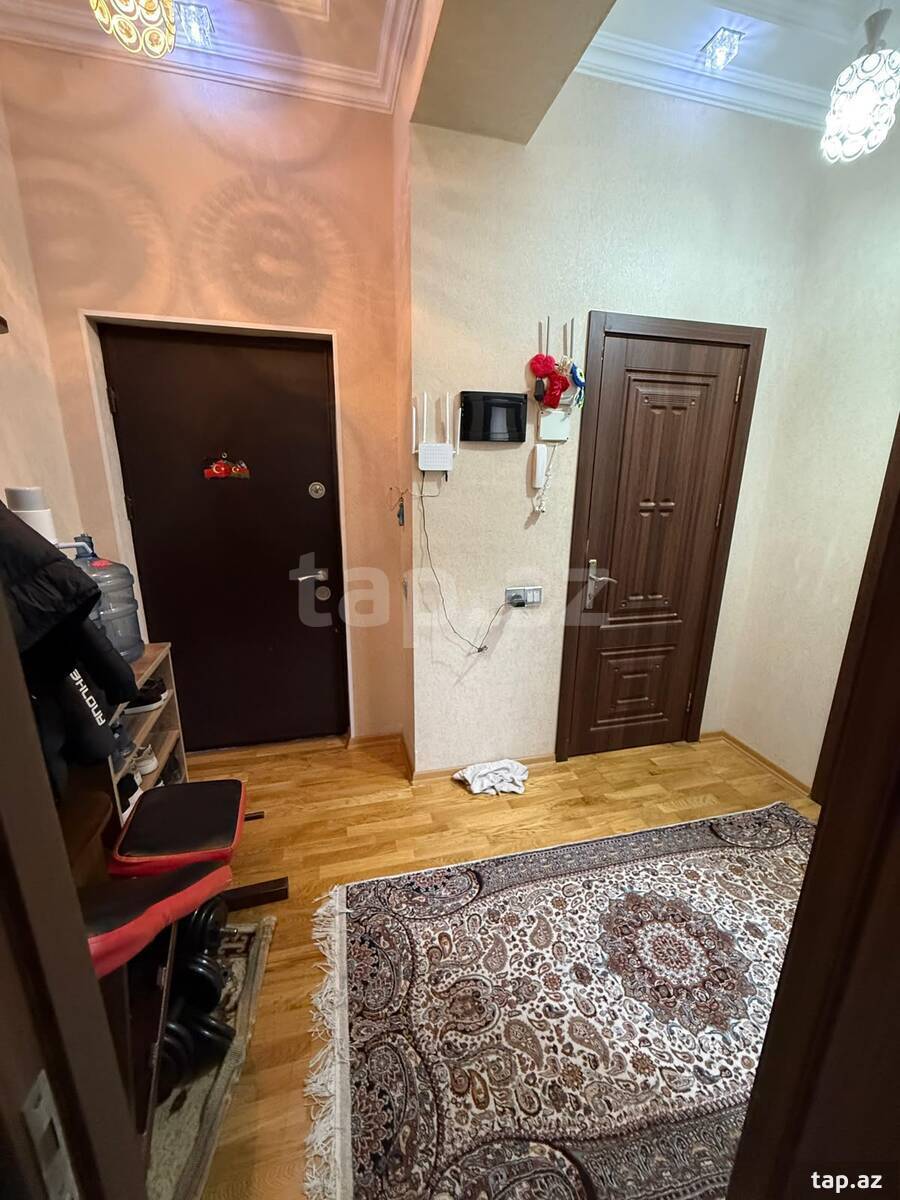 3-otaqlı yeni tikili, Qara Qarayev m., 78 m²